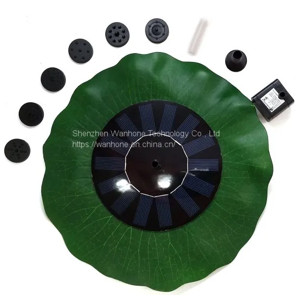 Lotus Leaf Solar Water Fountain Pump photo-4