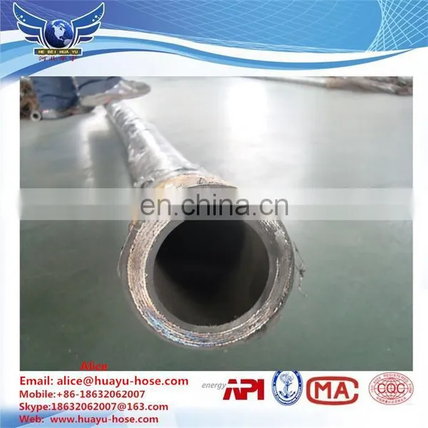 Two , Four , Six Layer High Tensile Steel Wire Sprial Rubber Drilling Hoses For photo-3
