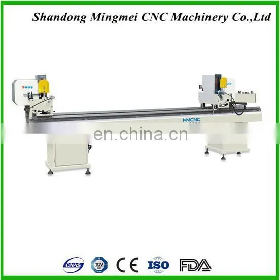 UPVC Windows and Doors Double Mitre Saw v Cut Aluminium/upvc Windows Machine/upvc Window Machinery for Sale photo-4