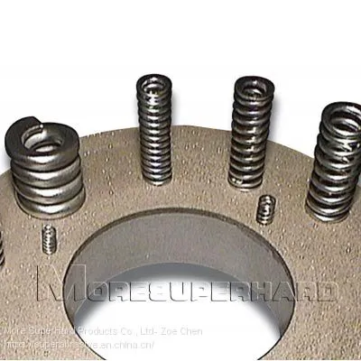 CBN Grinding Disc for Spring Grinding - Zoe@moresuperhard.com photo-3