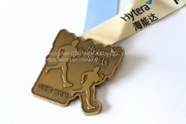 CTAI 8 Years Medal Manufacture Custom Metal Die Struck Medals for Gift photo-3