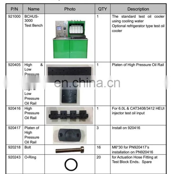 Auto Diagnostic HUS-3000 Diesel CAT Injector Testing Machine HEUI Fuel Injector Test Stand photo-2