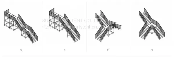 10-25 m Width A Shape Aluminum Double Decker Tent Used for Outdoor Sports Show,office,factory and Event photo-5