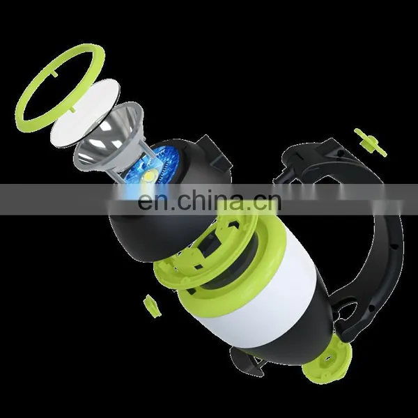 2020 New Outdoor Portable Camp Equipment Vertical Standing Usb Rechargeable Light Led Camping Lanterns photo-2