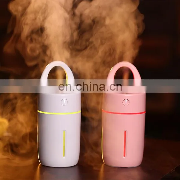 Household Led Home Air Projector Light Usb Cool Mist Air Humidifier for Bedroom photo-2