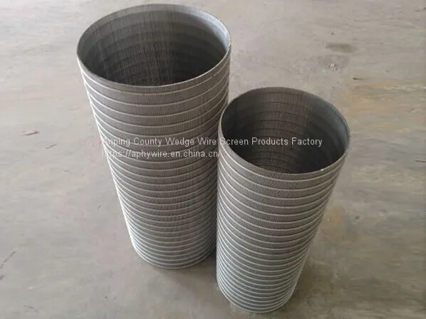 Stainless Steel Filter Element / Wedge Wire Cylindrical Screen photo-3