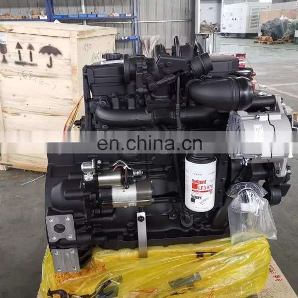GENUINE and Excellent Powerful Water Cooled 6 Cylinder 4 Stroke QSB4.5 Construction Engine photo-3
