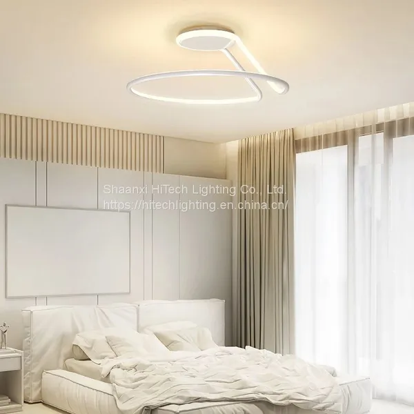 Creative Aluminum Line Led Chandeliers For Balcony Aisle Bedroom Lighting Lamp Modern Minimalist Room Lights Kitchen Fixtures photo-4