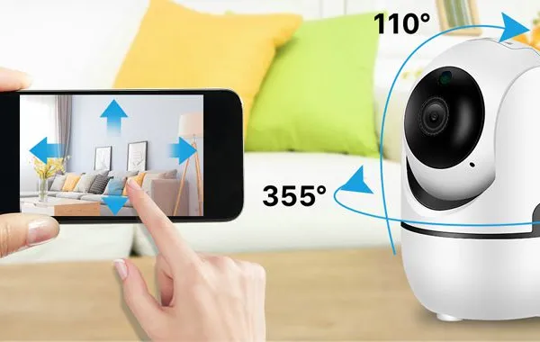 1080P FHD Human Auto Tracking Wireless IP CCTV Cameras P2P YCC365 APP Human Track Home Security Surveillance Camera photo-3