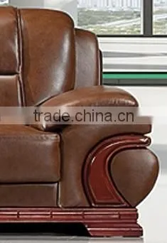 Oupusen 1 1 3 Office Wooden Sofa Set photo-5