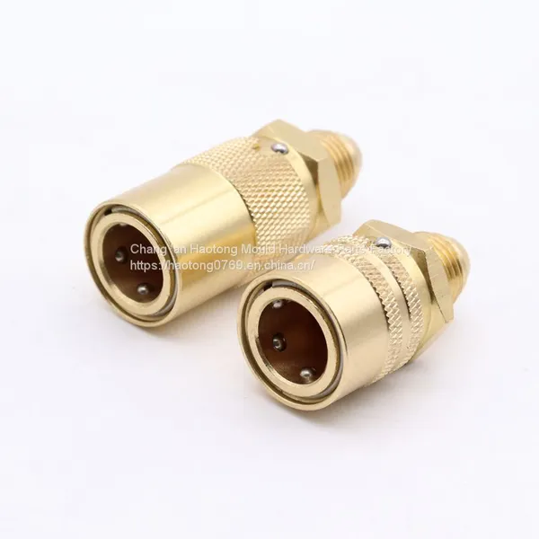 Dme Teflon Tube Mold Temperature Machine Quick Connector 9/16-18 Tooth photo-2