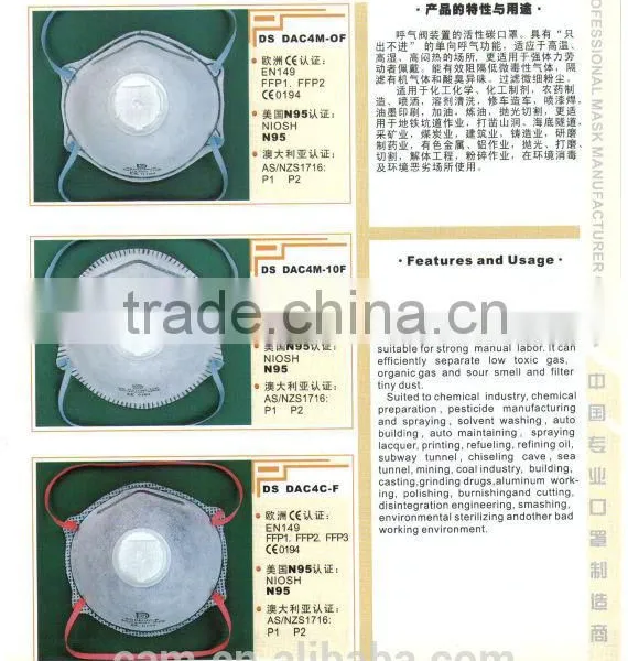 Active Carbon Dust Mask DAC4M-1 photo-5