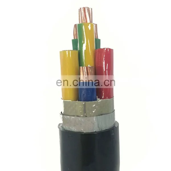 Factory Copper Electric Cable 35mm 300 sq mm 4core Electric Power Cable Armored photo-4