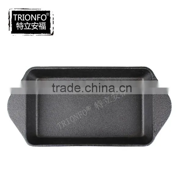 TRIONFO Rectangular Cast Iron Casserole