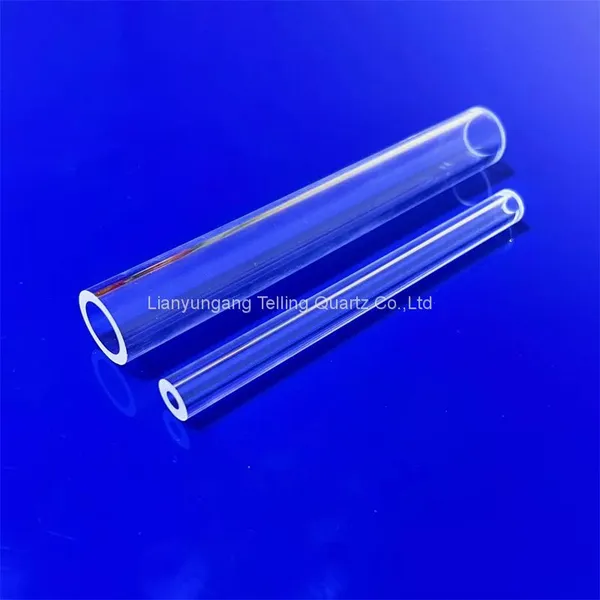 Thick Wall Quartz Glass Tube Clear Quartz Tube photo-5