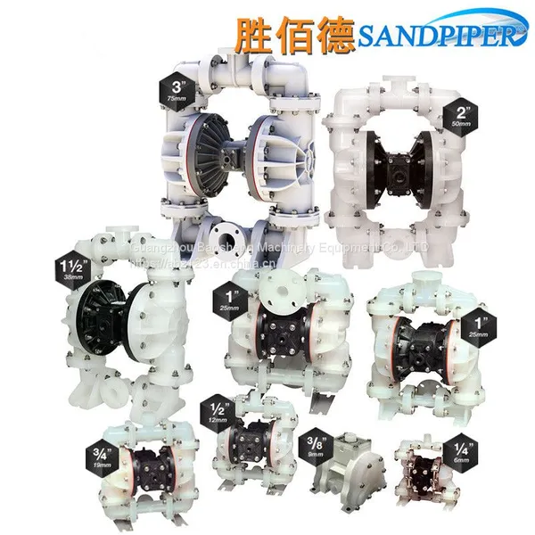 American Shengbai Acid and Alkali Pneumatic Diaphragm Pump SANDPIPER Pneumatic Diaphragm Pump