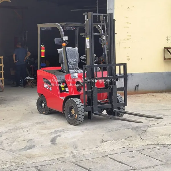 New Energy Driving 1.5 Ton Electric Forklift Truck Freight Hauler Lift Truck photo-4