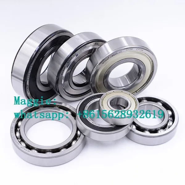 30x62x16 mm Deep Groove Ball Bearing 6206 LLU C3/5K Single Row Bearing 6206-LLU-C3-5K-NTN photo-5