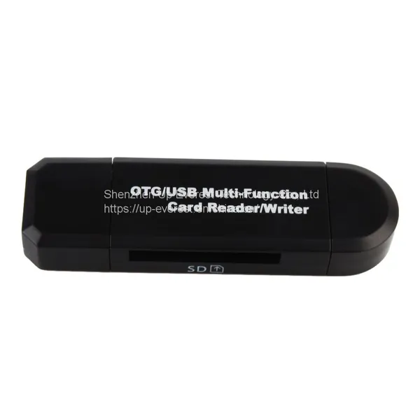 USB 2.0+MICRO USB Interface SD+MICRO SD Memory OTG Card Reader for Laptop Computer photo-5