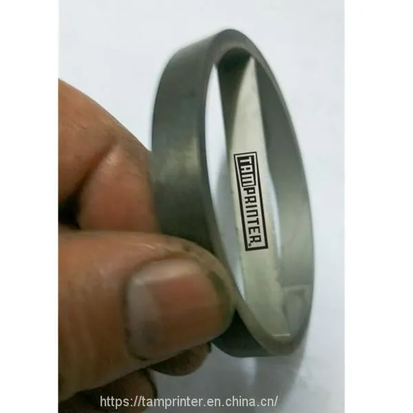 Two Color Tungsten Steel Ring for Tampoprint Pad Printing Machine photo-3