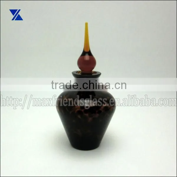Glass Perfume Bottle , Glass Diffuser, Glass Vase for Home Deco, 200ml, Hand Made Glass