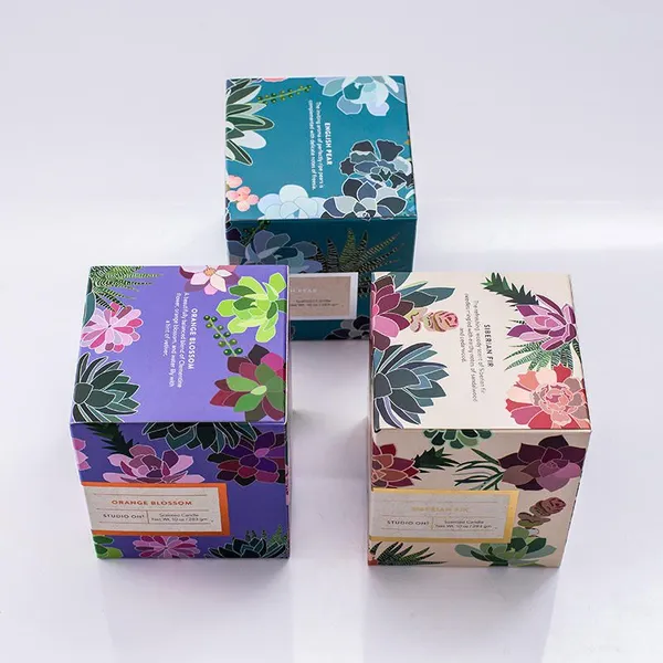 Tea Light Candle Box Insert Taper Display Cardboard Packaging Lid Design Competitive Price Paper photo-5