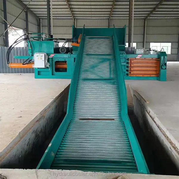 Automatic Waste Recycling Compactor Baler Machine for Garbage Recycling Stations-for Bottles Pouches Cases Cans Cartons photo-5