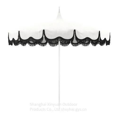 Garden Umbrella, Patio Umbrella, Pagoda Tassel Courtyard Umbrella, Sunbrella European Style Sunshade Umbrella photo-2