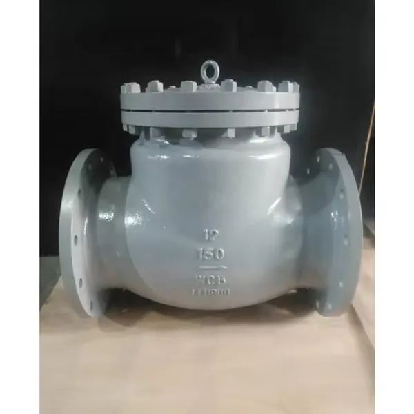 ANSI B16.10 GGG40 Flange Resilient Swing Check Valve Pn16 DI Check Valve Water Check Valves for Pumps photo-6