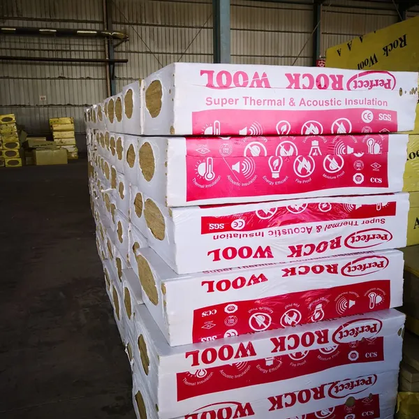 Rock Wool Insulation Safe and Soundproof Rock Wool Board Insulation photo-4