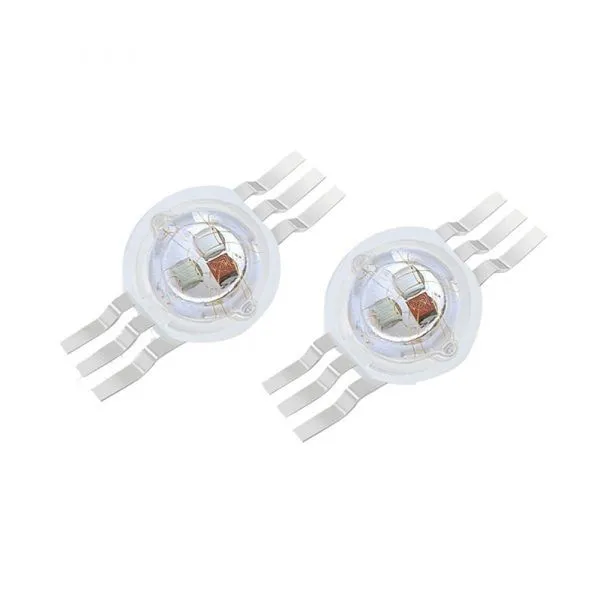 High Power RGB RGBW LED 1W 3W Multi Color Emitter for Stage & Facade Lighting