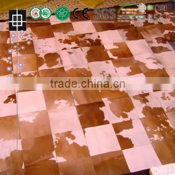 Morden Handmade Patchwork Cowhide Carpet photo-2