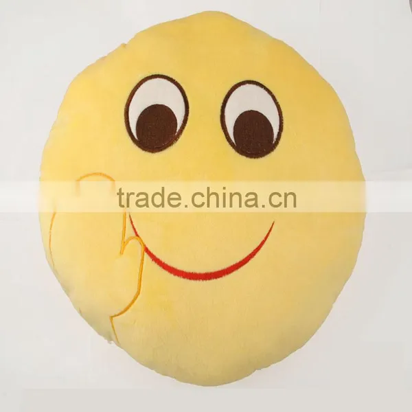 New Design Plush Stuffed Emoji Cubble Pillows for Kids photo-4