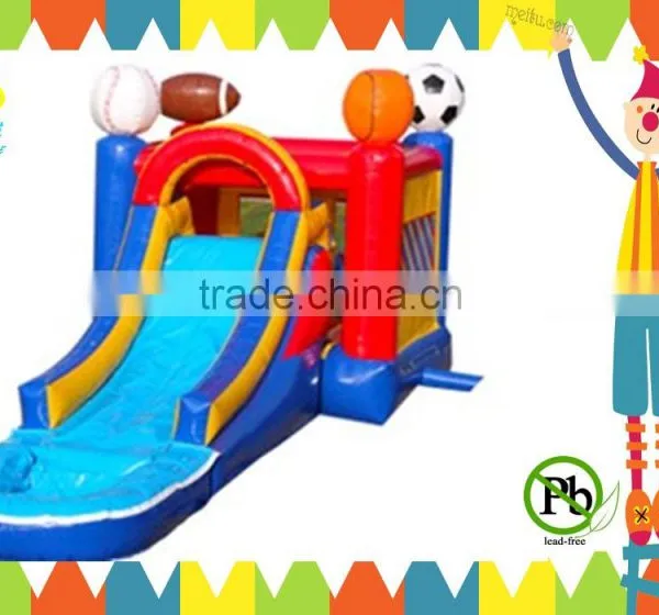 2014 China High Quality Cheap Cute Ball Theme Inflatable Combo for Sale photo-2