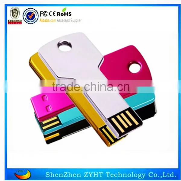 2016 Shenzhen Hot Usb Disk 8g 16g 32g Metal Key Usb Flash Memory photo-3