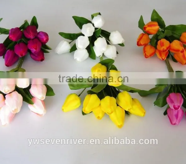 High-grade Simulation Flowers and Artificial Flowers Nine Night Aromas The Tulip The Breadfruit Tulip Size photo-4