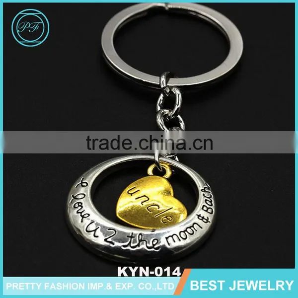 Souvenir Heart Shape Key Chains/Soft Metal Key Chain photo-2