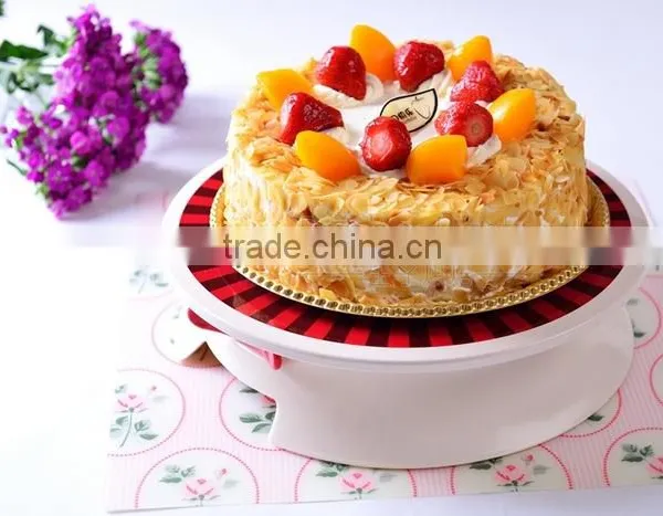 AN180 ANPHY Cake Turntable Maker PP Material Round Max 12'' Square Max 9'' PP 30.3*8.0cm Noise Free Lockable Easy Clean STOCK photo-3