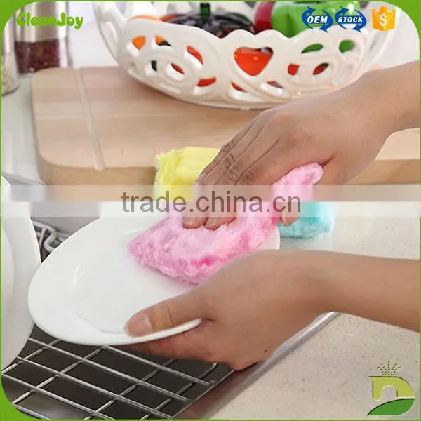 Cheap Oil Free Wood Fiber Dish Cloth photo-6