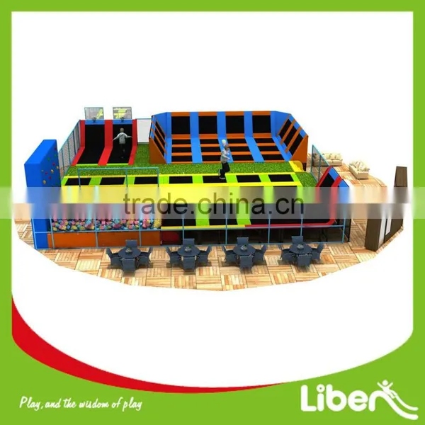 Made in China Kids Indoor Commercial Trampoline Park, Foam Pit and Dodgeball Trampoline Park for Kids photo-2
