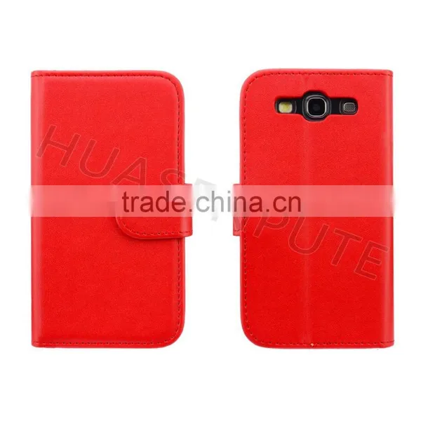 Low Price China Mobile Phone Cases for S3 Wallet Leather Case photo-3