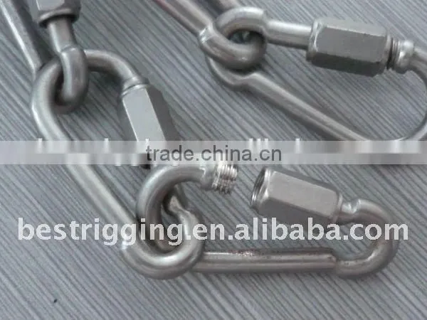 ZINC PLATED SPECIAL CARABINER HOOK WITH SCREW photo-3
