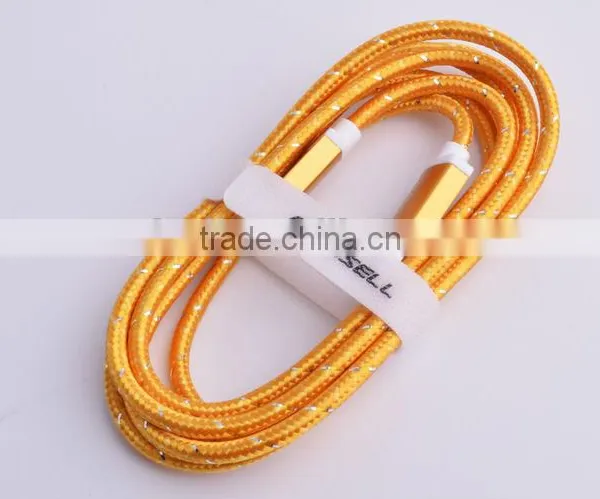 3ft Strong Durable 100% Factory Test Fabric Nylon Braided USB Charger Cable photo-3