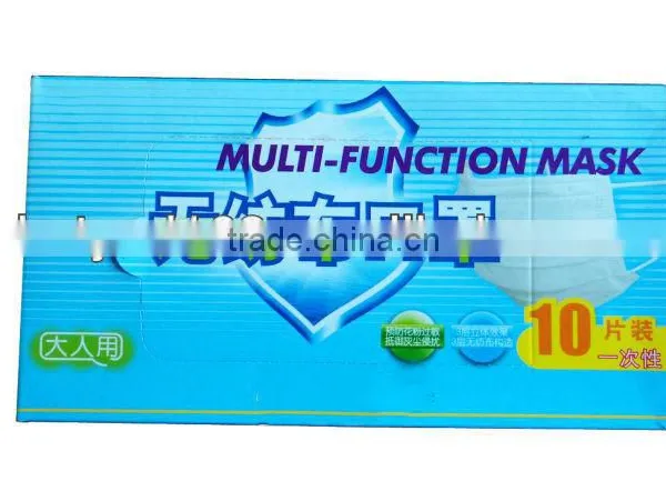 10 pc Nonwoven 3-ply Ear Loops Disposible Surgical Facemask photo-2