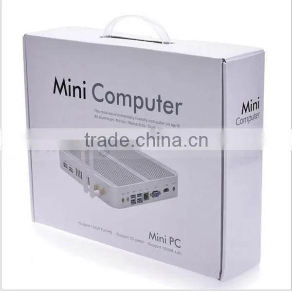High Speed Running Computer V2-N3150U/tele/mini Chassis/mini PC /fanless HTPC/tv Box With 12V, Linux and Windows photo-6