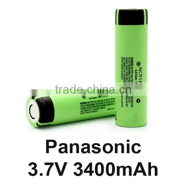 Lithium Ion Batteri for Ncr18650b Japan Battery 18650b 3400mah 3.7v Li-ion Battery