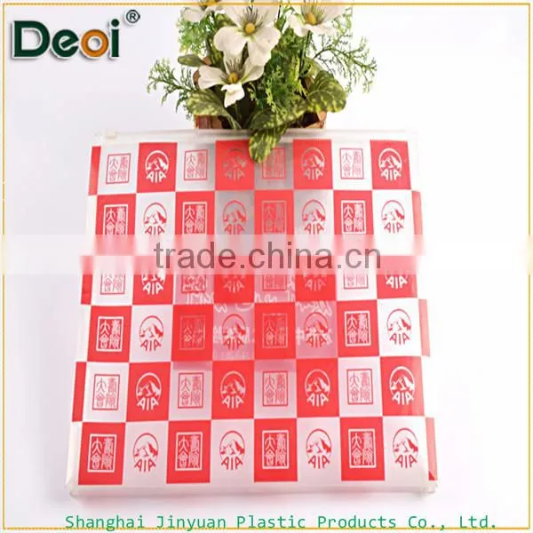 Stationery OEM Factory and Customized Decorative 2015 PP Zipper File Bag With CMYK PRINTING