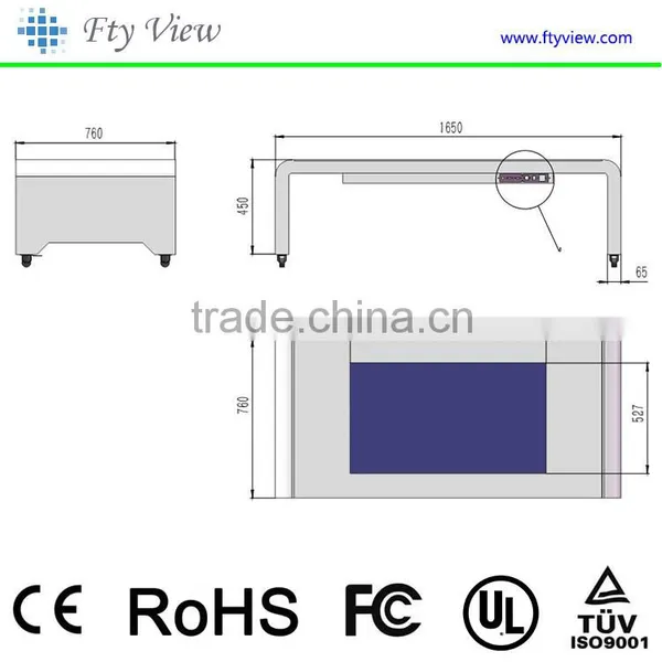 42" Capacitive Interactive Touch Screen Table/table With Touch Screen/multi Touch Screen Table photo-4