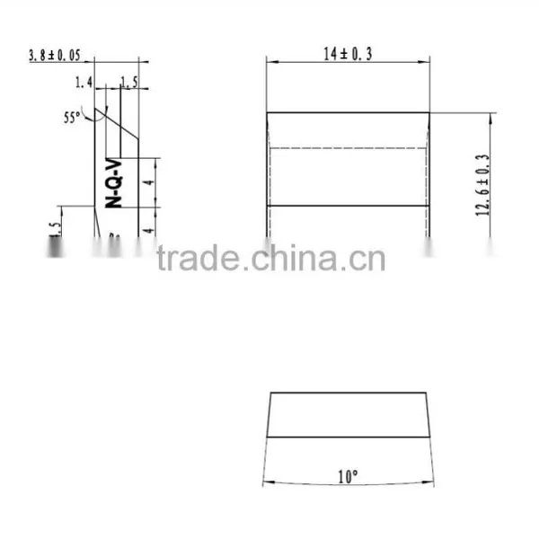 Woodturning Carbide Cuters With Various Types photo-5