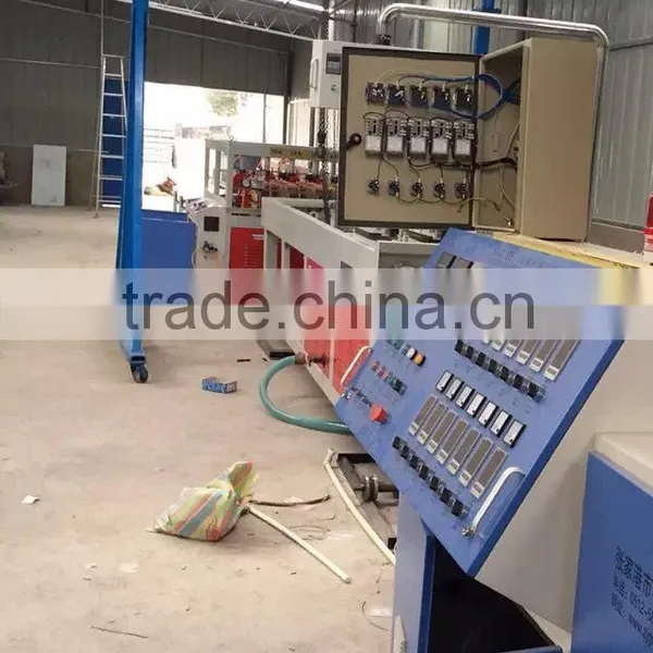 A Four Threading Pipe Plastic Extruder PVC Pipes Production Line photo-3